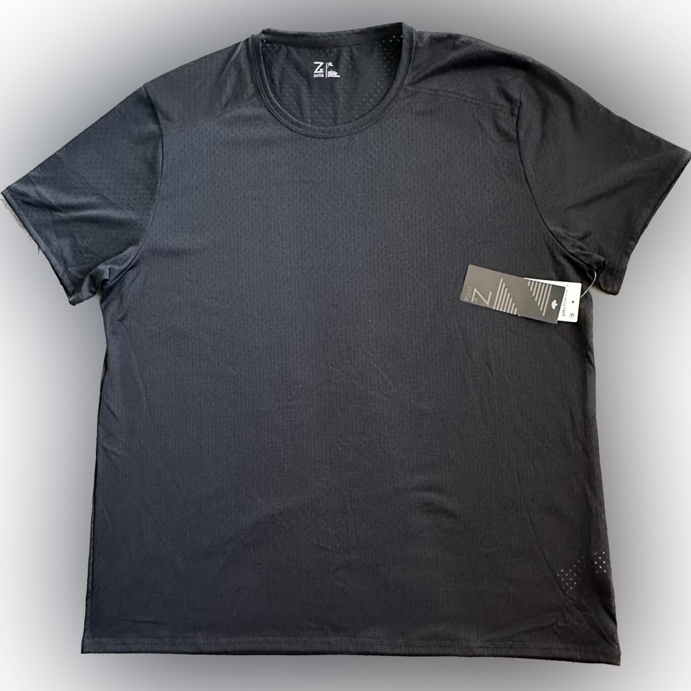 Zella Macrosite Mesh Crew Neck T-Shirt, XL